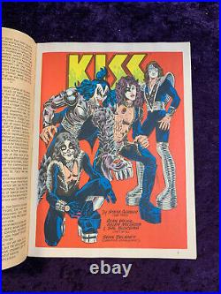 KISS MARVEL SUPER SPECIAL #1 KISS / printed in blood comic / 1977