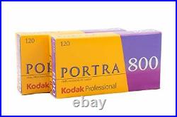 KODAK COLOR NEGATIVE FILM Professional Portola 800 120 10-Pack