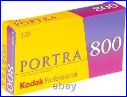 Kodak 8127946 Portra 800 120 Colour Negative Film (Pack of 5) 1 Pack