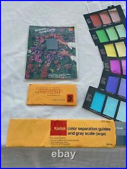 Kodak Color Print viewing filter kit y Set Fotografía Projection Print Scale