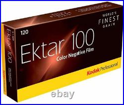 Kodak Ektar 100 120 Roll Film Professional (5 Pack) TRIPLE PACK