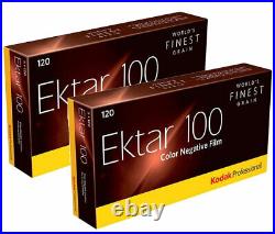Kodak Ektar 100 120 Roll Film Professional (5 Pack) TWIN PACK