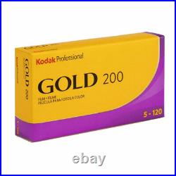 Kodak Gold 200 120 Roll Film (5 Pack) TRIPLE PACK