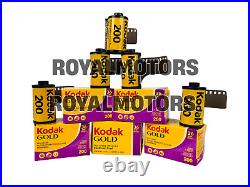 Kodak Gold 200 Color Negatives Film 36 Exp. Poses (Pack Of 5x)