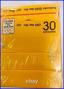 Kodak Gold Disc Film 2-Pk 30 Expos Kodacolor Print Exp.'92-'93- Lot of 80 2-pks