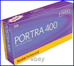 Kodak Portra 400 120 Roll Film Professional 5 Pack