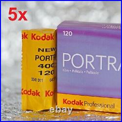 Kodak Portra 400 120 film 5 rolls (PRO-PACK) BEST PRICE