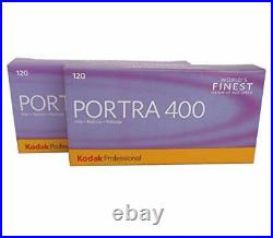 Kodak Portra 400 Professional ISO 400 120 propack Color Negative Film 5P x 2 10