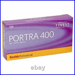 Kodak Professional Portra 400 Color Negative Film 120mm 5 Pack int