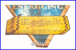 Kodak Verichrome Film Porcelain Enamel Sign Developing Printing Enlarging V27 Kodak Verichrome Film Porcelain Enamel Sign Developing Printing Enlarging V27