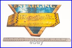 Kodak Verichrome Film Porcelain Enamel Sign Developing Printing Enlarging V27 Kodak Verichrome Film Porcelain Enamel Sign Developing Printing Enlarging V27