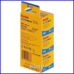 Kodak color negative film 35mm ULTRAMAX400 36 shots set of 3 1024389 Kodak color negative film 35mm ULTRAMAX400 36 shots set of 3 1024389