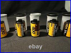 LOT 35mm Kodak Fuji High Definition 400 Color Print Film 24 -36 Exposures CN41