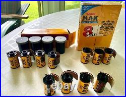 Lot of 23 rolls of Kodak Expired Color Print Film various types