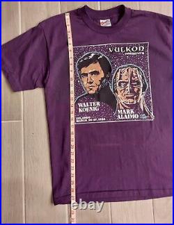 Lot of 4 Vintage Star Trek T-shirts Vulkon Convention 90's Single Stitch USA