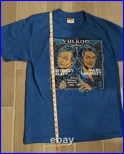 Lot of 4 Vintage Star Trek T-shirts Vulkon Convention 90's Single Stitch USA