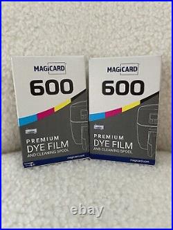 Magicard 600 MB300YMCKO Colour Ribbon 300 Prints Magicard Printer Genuine x2 NEW