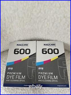 Magicard 600 MB300YMCKO Colour Ribbon 300 Prints Magicard Printer Genuine x2 NEW