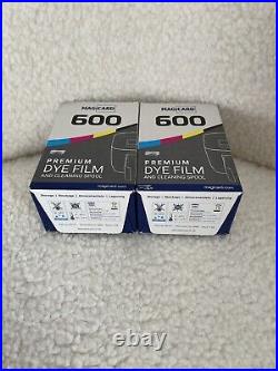 Magicard 600 MB300YMCKO Colour Ribbon 300 Prints Magicard Printer Genuine x2 NEW