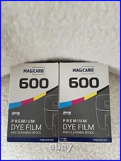 Magicard 600 MB300YMCKO Colour Ribbon 300 Prints Magicard Printer Genuine x2 NEW