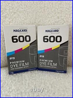 Magicard 600 MB300YMCKO Colour Ribbon 300 Prints Magicard Printer Genuine x2 NEW