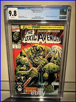 Marvel Comics The Toxic Avenger #1 4/91 1991 Troma Doug Moench Rod Ramos CGC 9.8