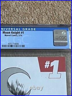 Marvel Moon Knight #1 (1st Print) 2014 CGC Graded 9.6 NM+ condition, Hot Comic
