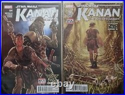 Marvel, Star Wars, Kanan, The Last Padawan, Issue 001 variant + 001-012, boarded