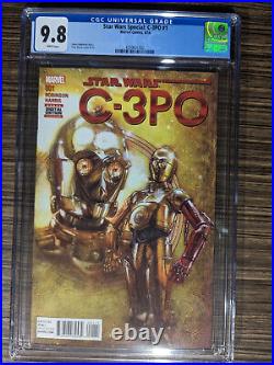 Marvel's STAR WARS SPECIAL C-3PO #1 CGC-Graded 9.8 2016 Origin of his red arm