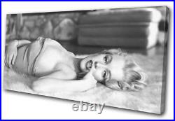 Marylin Monroe Vintage Retro Movie Greats SINGLE CANVAS WALL ART Picture Print