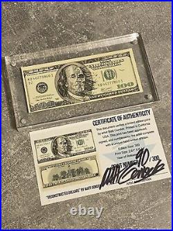 Matt Gondek Deconstructed 100 Dollar Bill Jerkface Ben Frost Mark Drew