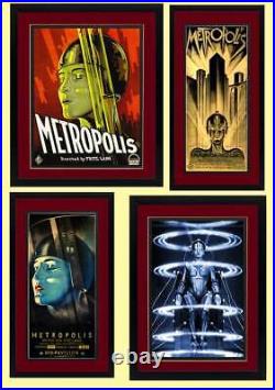 Metropolis Movie Posters Framed With Double Mat Finest Quality
