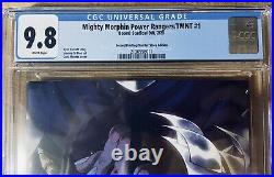 Mighty Morphin Power Rangers/TMNT #1 2nd Printing 1 per store CGC 9.8 & #102