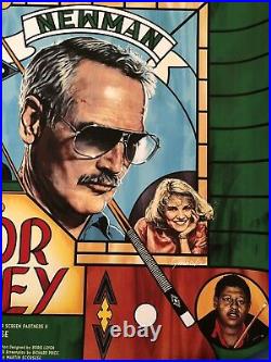 Mike Gambrel Color Of Money Screen Print Alt Movie Poster Cruise Newman LE