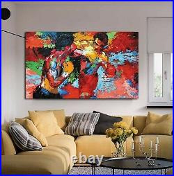 Modern Movie Poster Boxing Sports Colorful Canvas HD Print Wall Art for Dinin