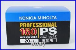 NEW Expired20 Rolls Konica Minolta Pro 160PS 120 Color Print Pro Film 774140