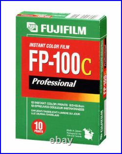 NEW Expired 10/2006 FujiFilm FP-100C 100C Instant Film 1 Pack 10 Prints JAPAN