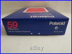 NIB Polaroid 59 Instant 4x5 Sheet Film 20 Color Prints EXP APR'95 ISO 80/20