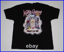 NWOT Katy Perry PART OF ME Docu TShirt California Dreams 2011 Tour Size XL RARE