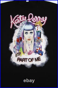 NWOT Katy Perry PART OF ME Docu TShirt California Dreams 2011 Tour Size XL RARE