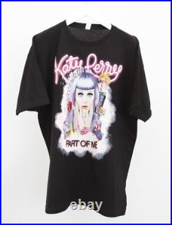 NWOT Katy Perry PART OF ME Docu TShirt California Dreams 2011 Tour Size XL RARE