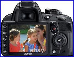 Nikon D3100 DSLR Camera with 18-55mm f/3.5-5.6 Auto Focus-S Nikkor Lens DEFECT