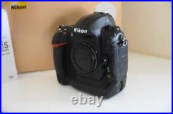 Nikon D3S 12.1MP Digital SLR Black Camera Body boxed in exc. Cond. With 43.273sc Nikon D3S 12.1MP Digital SLR Black Camera Body boxed in exc. Cond. With 43.273sc