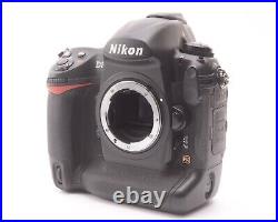 Nikon D3 12.1MP Digital SLR DSLR Camera Black (Body Only) 49,491 shots