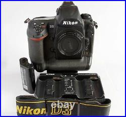 Nikon D3 Digital SLR body only (shutter count only 1,508 please read)
