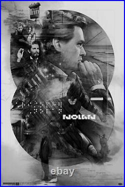 Nolan (Variant) by Krzysztof Domaradzki xx/107 Screen Print Movie Art Poster