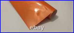 Orange Sticky Back Plastic Self Adhesive Vinyl Film Roll Gloss Matte