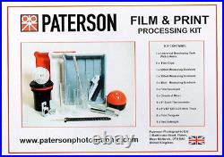 Paterson Film And Print Processing Kit