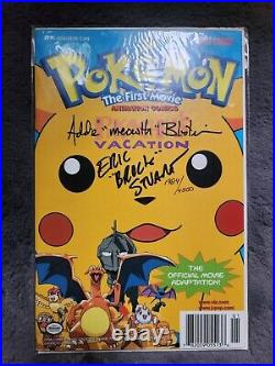 Pokemon The First Movie Pikachu's Vacation Signed and Authenticated Viz Comics