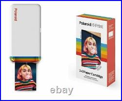 Polaroid Hi-Print 2x3 Pocket Photo Printer 6089 HiPrint Paper Cartridge Bundle